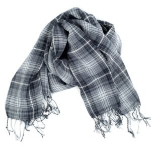 Checkered scarf