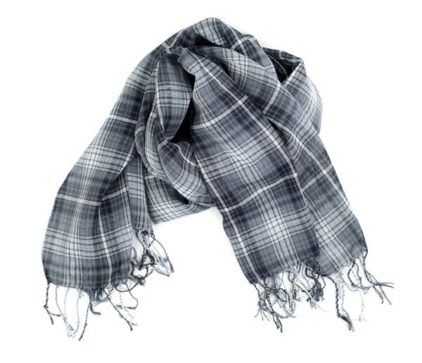 Checkered scarf